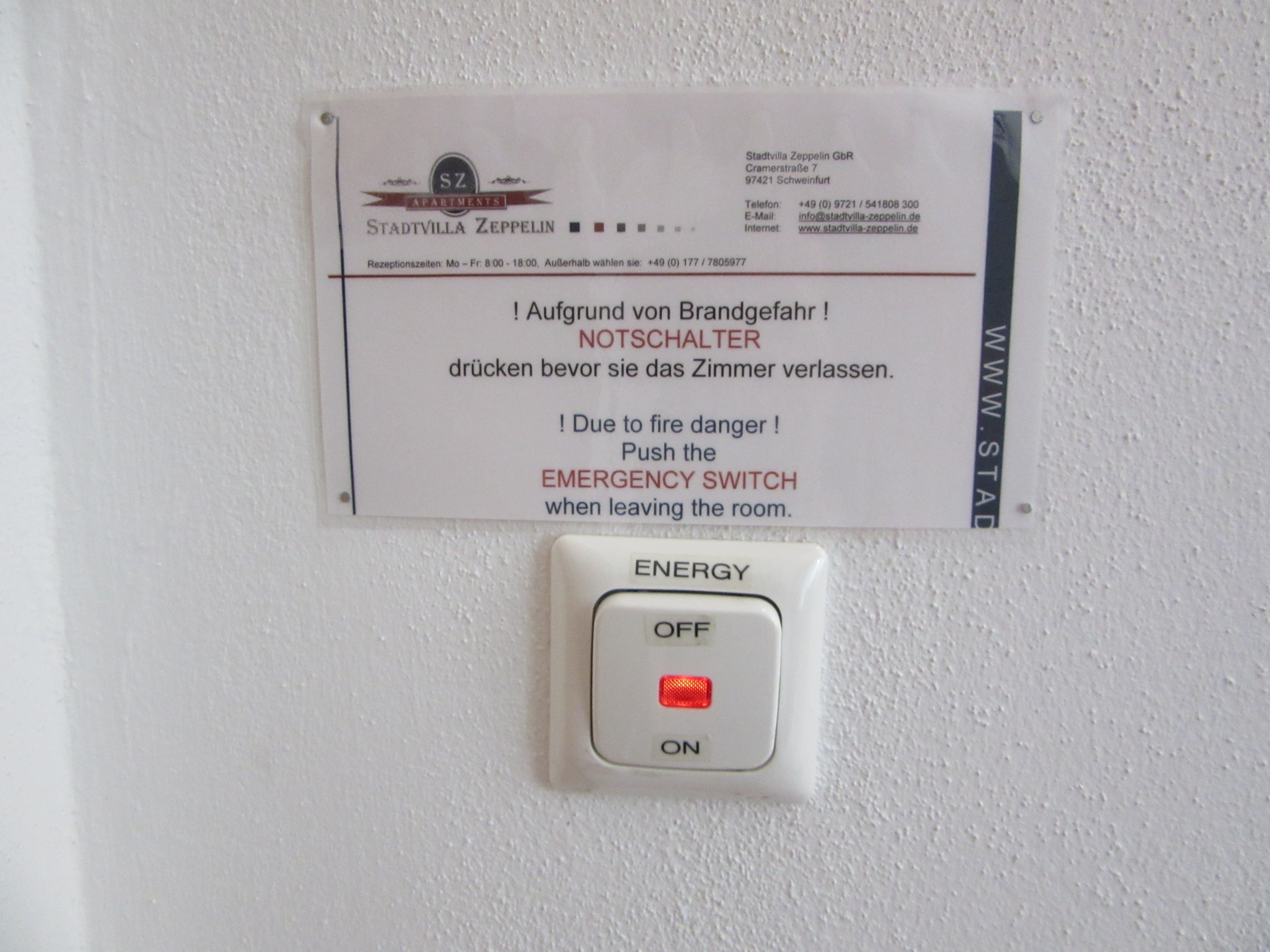 emergency switch