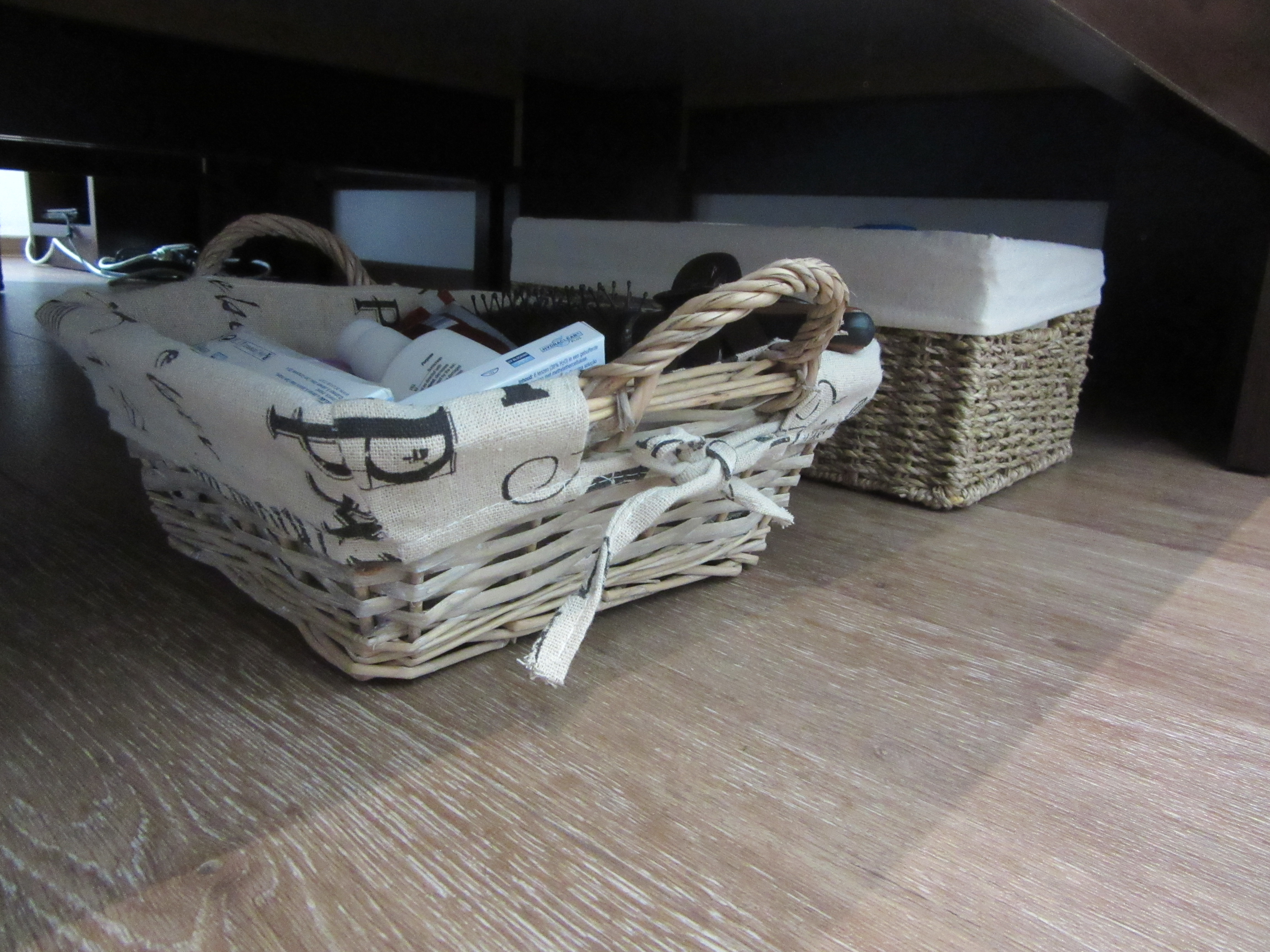 storage baskets