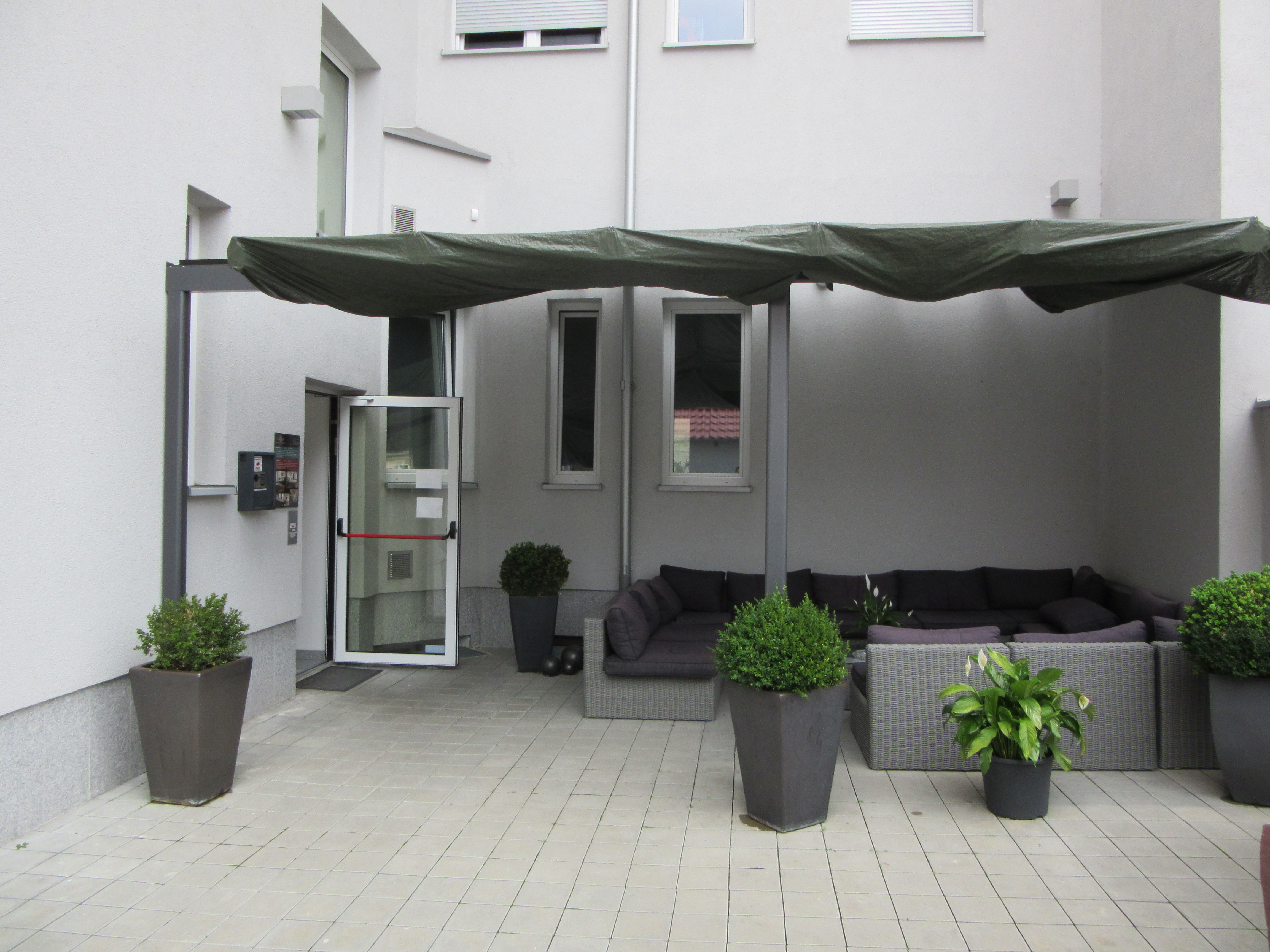 smoking patio