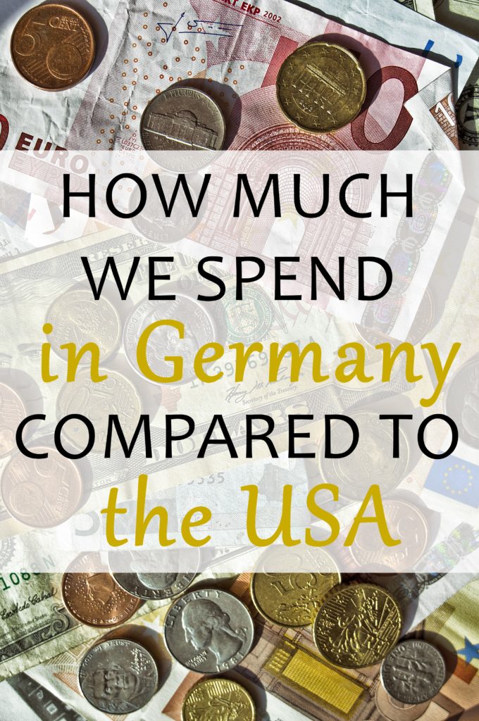 Our Cost of Living in Germany Compared to the USA: here’s an overview of how much we’ve spent on food, healthcare, and travel.