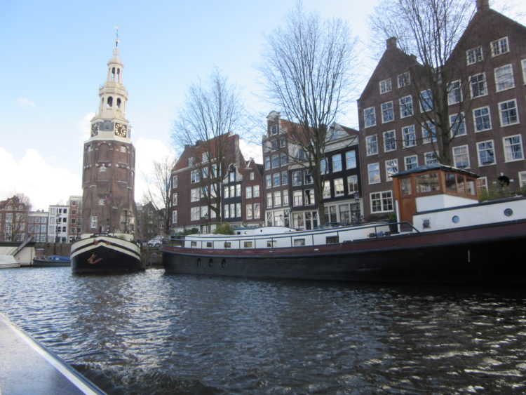Amsterdam from the water: a canal tour.