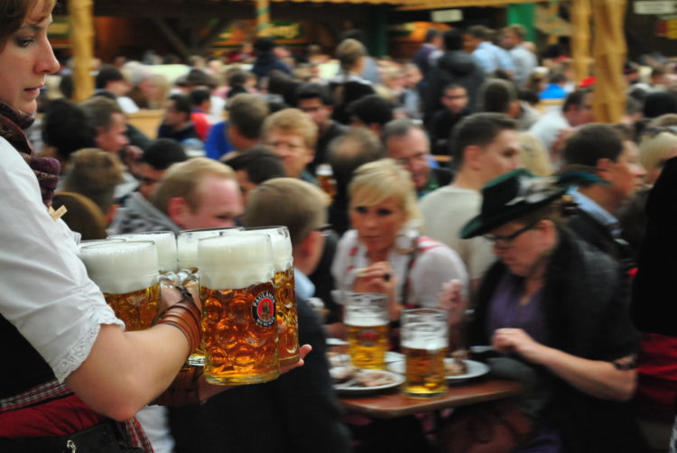 Foreign Words and Currency: Trying to Pay My Bill in Germany. Photo by Christian Benseler.