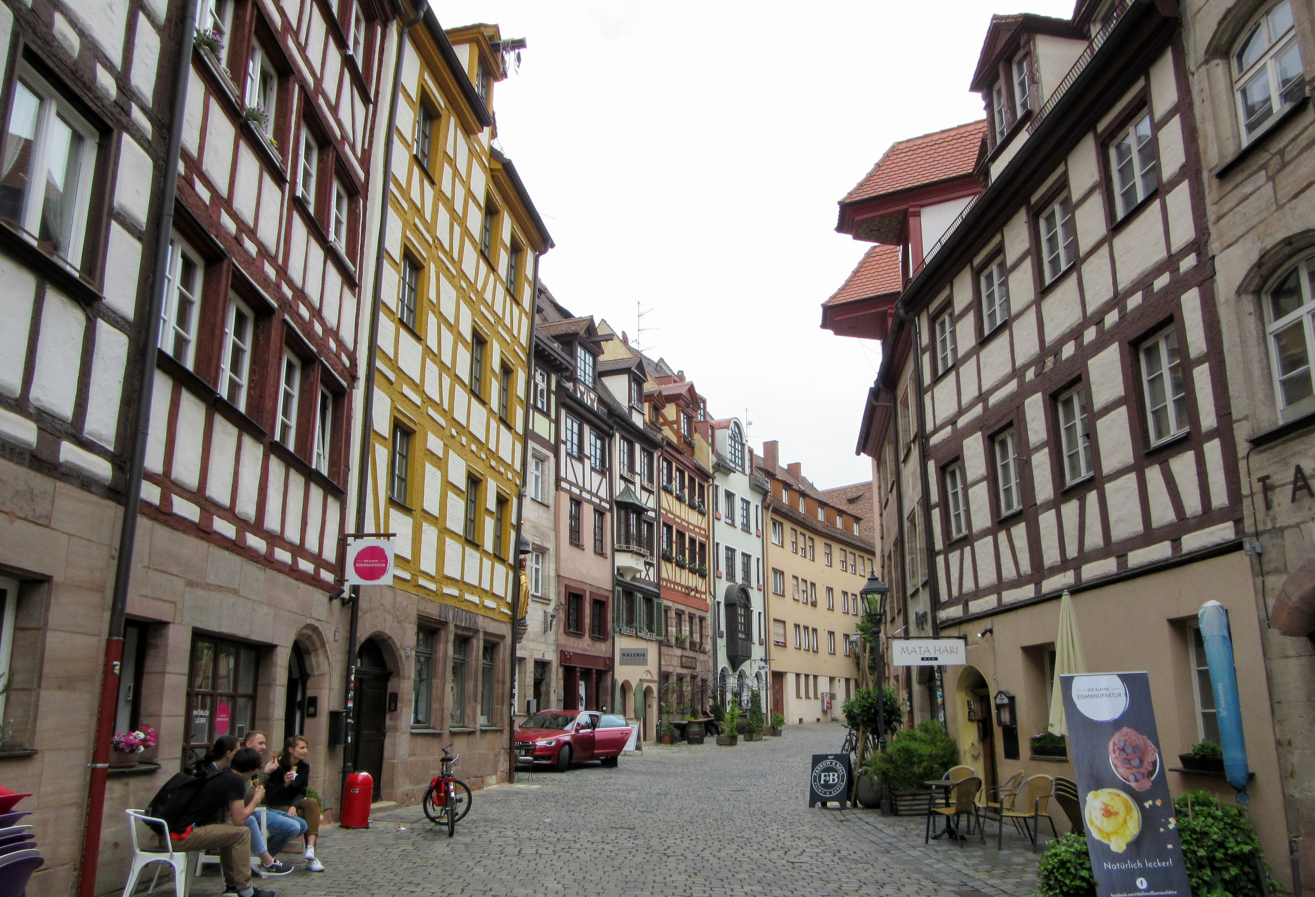Medieval homes in Nuremberg. | Differences Between Germany and the USA.