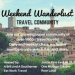weekend wanderlust