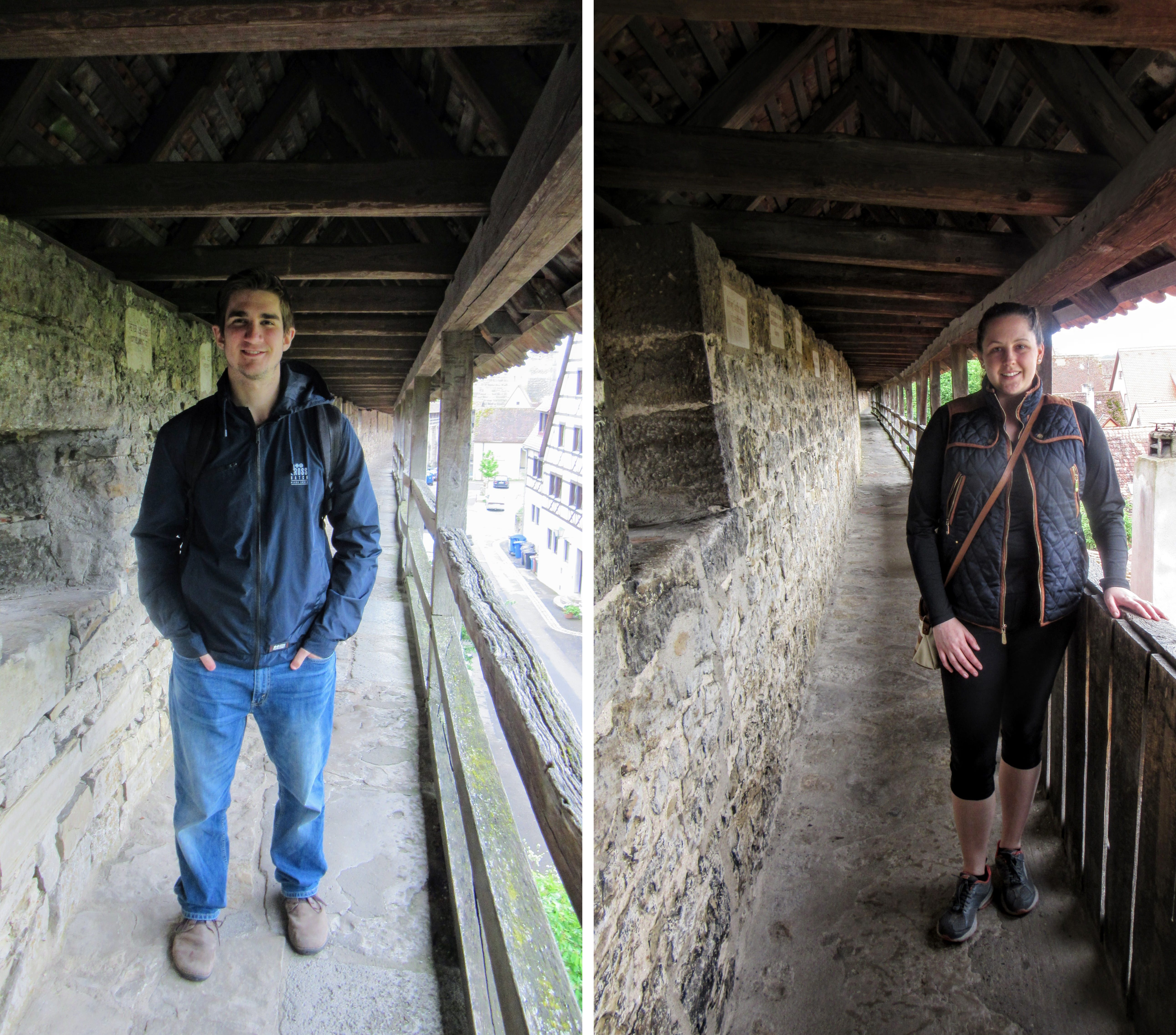 Enjoying the town of Rothenberg ob der Tauber. | 100 Days Back Home.