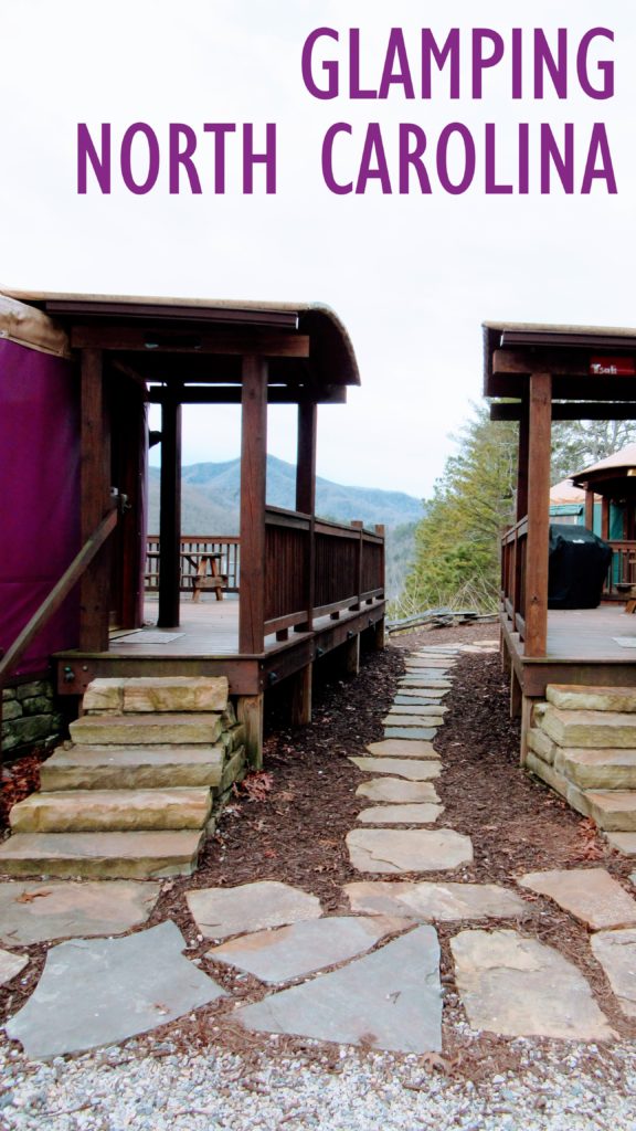 The Sky Ridge Yurts. | Glamping NC