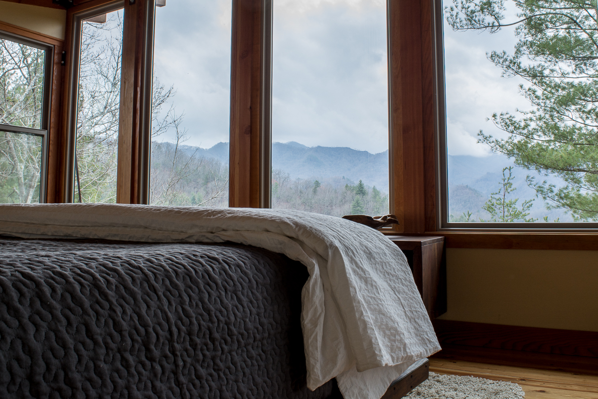 Bedroom view. | The Stecoah House.
