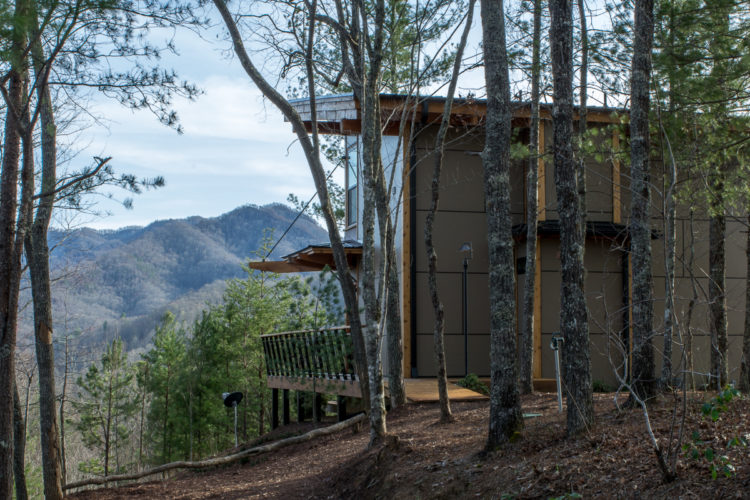 The Stecoah House - a Luxury Cabin Rental in North Carolina.