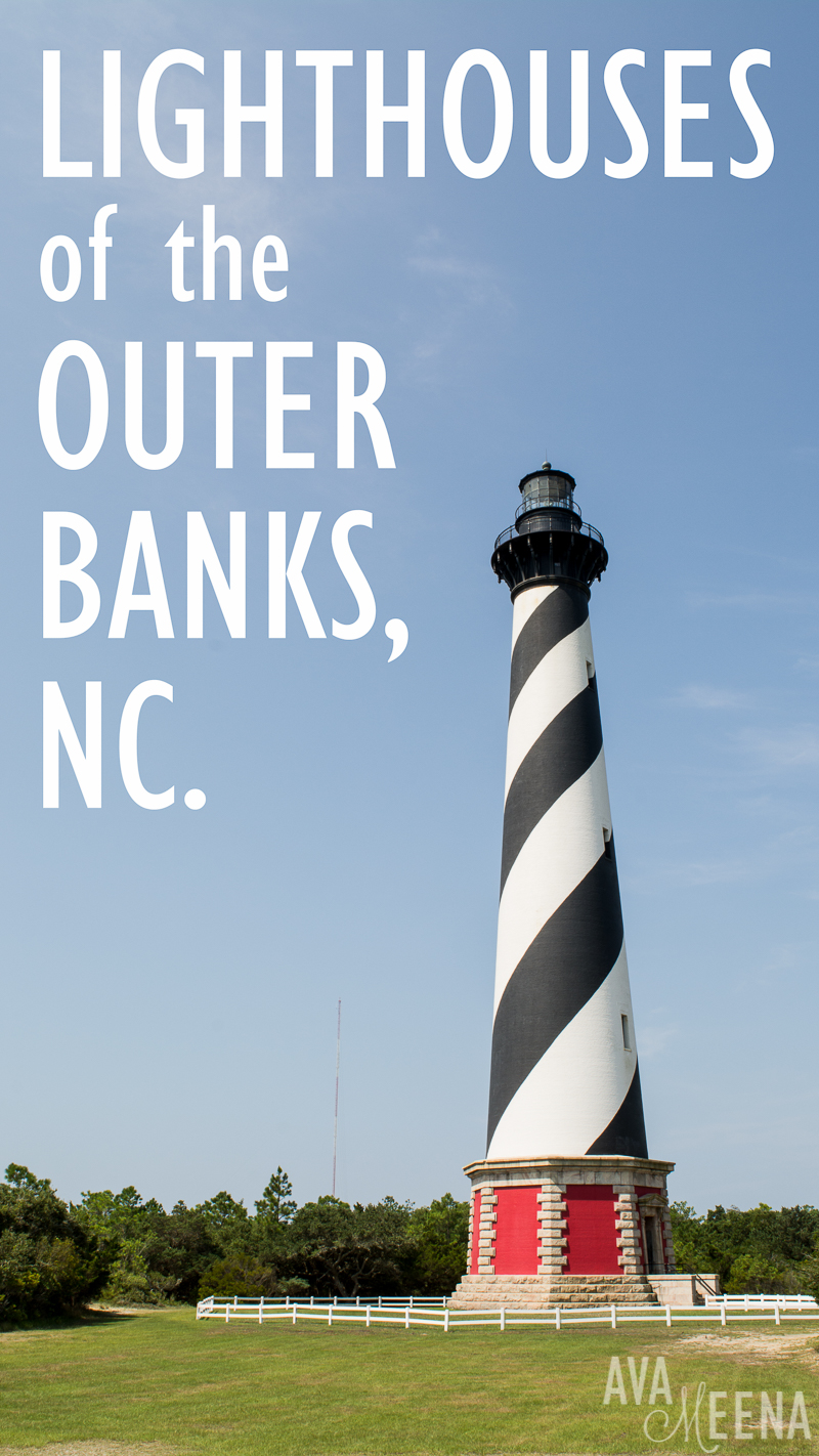 A Guide to the Lighthouses of the OBX, North Carolina on My Meena Life | Outer Banks Lighthouses | Lighthouses in the Outer Banks | Fun things to do in the Outer Banks | OBX | Lighthouses in North Carolina | North Carolina Lighthouses | Fun things to do in North Carolina