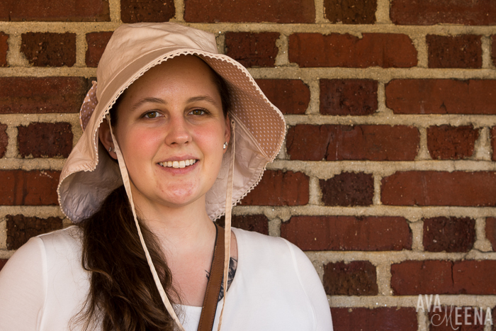 Posing with my sun hat. | The ABC’s of Lupus. (Or, 26 Things About Lupus.)