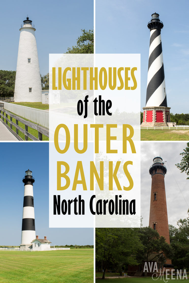 A Guide to the Outer Banks Lighthouses in North Carolina.
